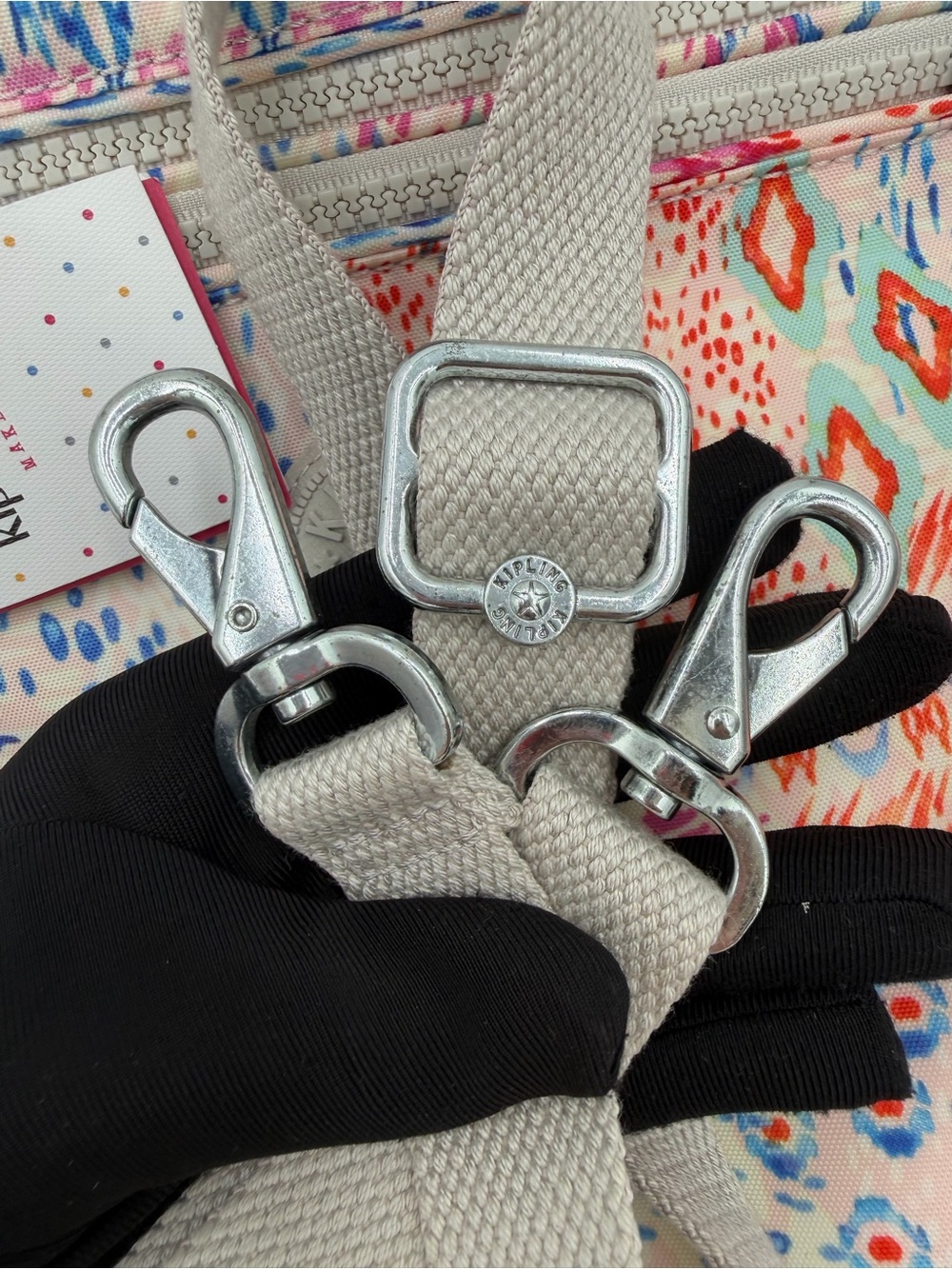 Kipling New Addison Coastal Dream Crossbody - Picture 10 of 14